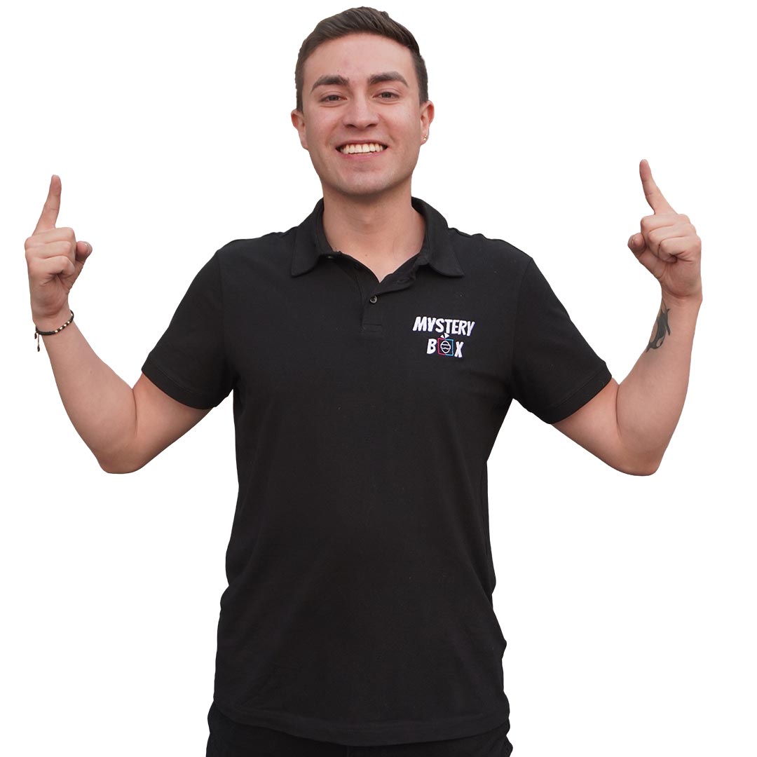 Camiseta Tipo Polo Mystery Box